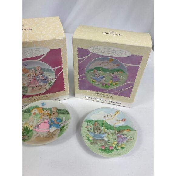 Hallmark Keepsake Ornament Bundle of 3 Easter Plates - Picture 3 of 3